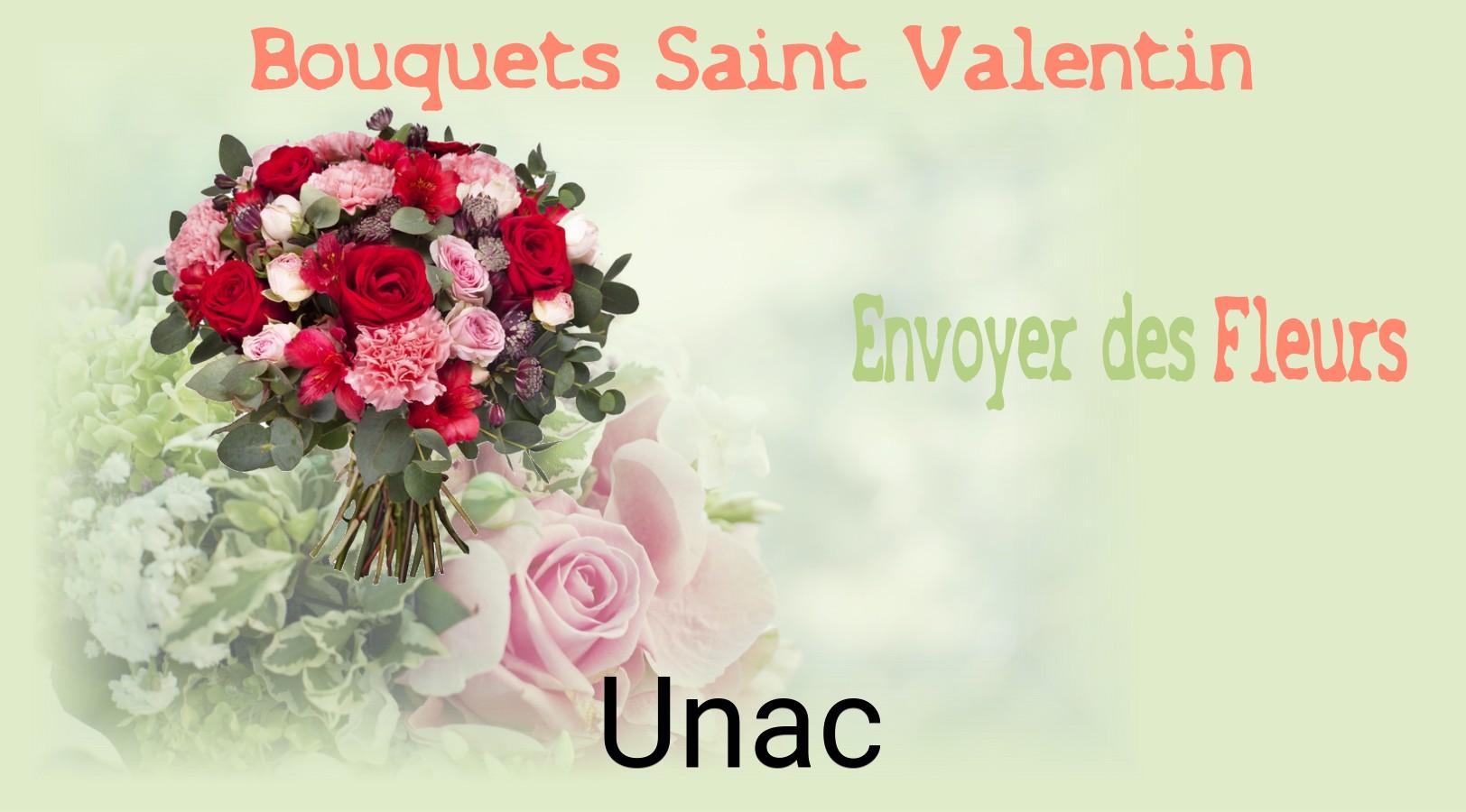 Roses de Saint-Valentin livrées à Unac